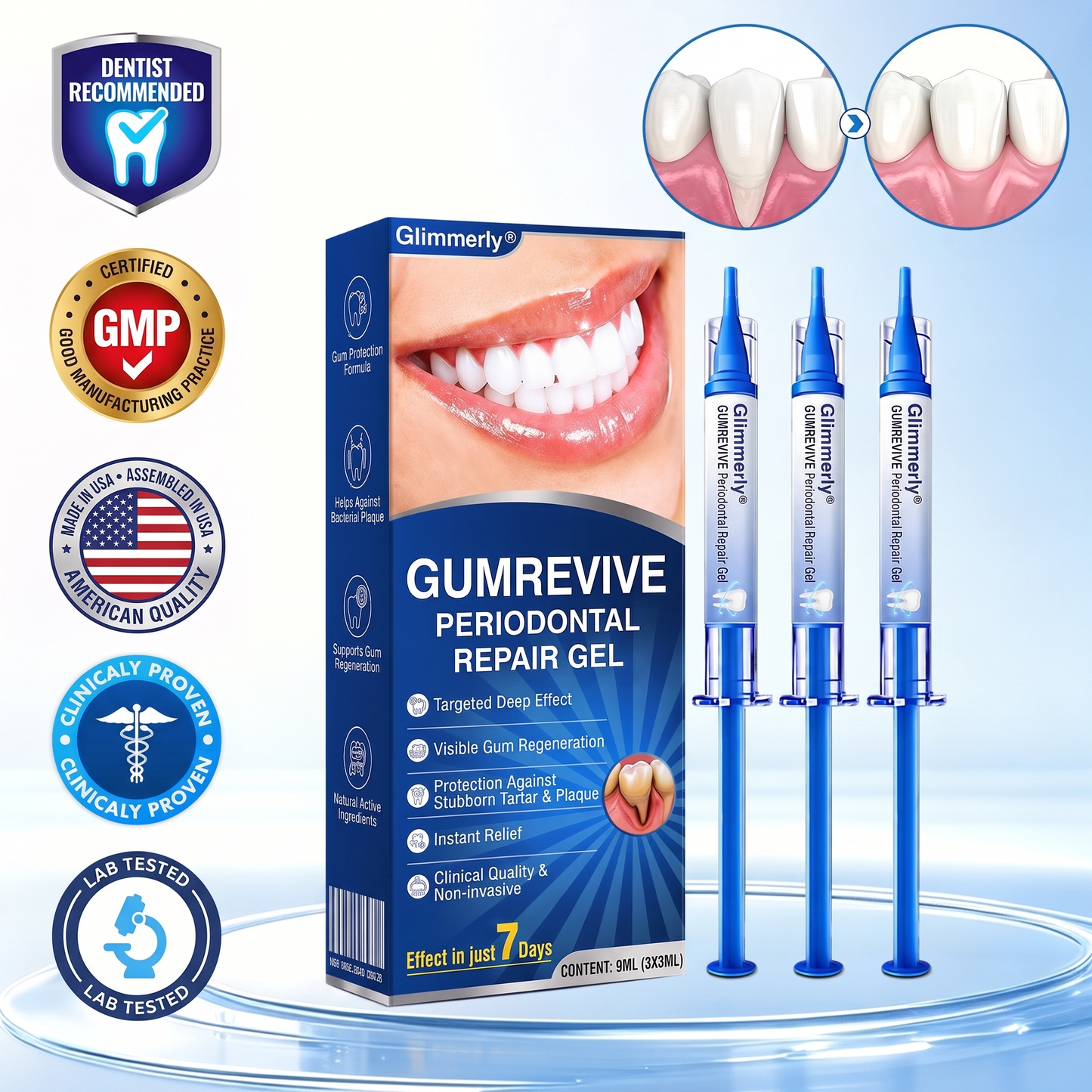 🇮🇪Glimmerly® 🦷GumRevive periodontal repair gel⏰Enjoy an exclusive 30% discount⏰