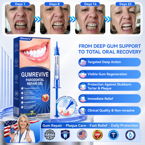 🇮🇪Glimmerly® 🦷GumRevive periodontal repair gel🔥