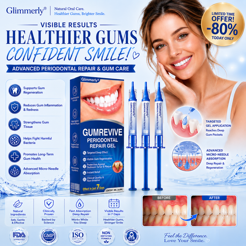 🇮🇪Glimmerly® 🦷GumRevive periodontal repair gel🏆